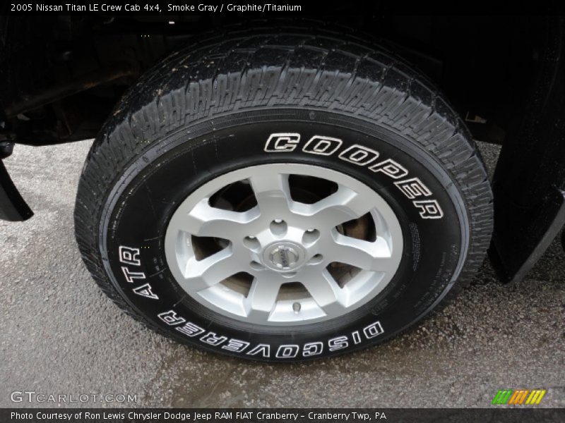  2005 Titan LE Crew Cab 4x4 Wheel