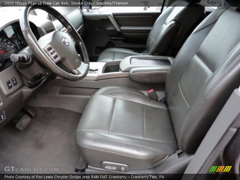 Smoke Gray / Graphite/Titanium 2005 Nissan Titan LE Crew Cab 4x4