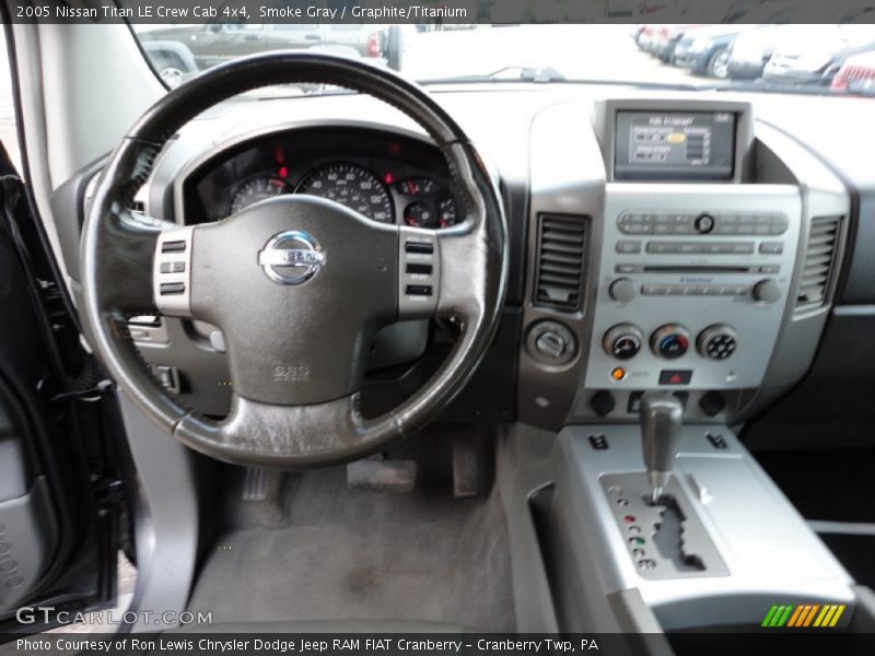 Smoke Gray / Graphite/Titanium 2005 Nissan Titan LE Crew Cab 4x4