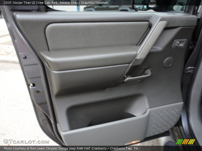 Smoke Gray / Graphite/Titanium 2005 Nissan Titan LE Crew Cab 4x4