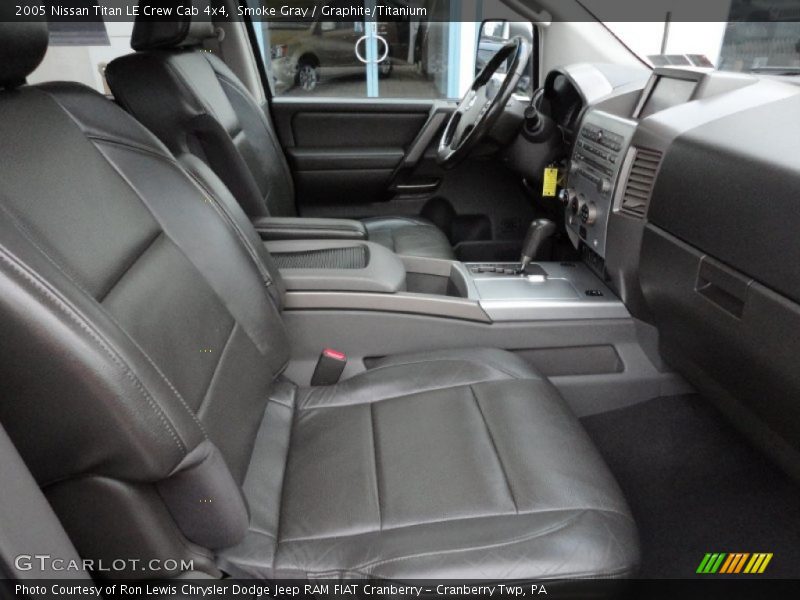 Smoke Gray / Graphite/Titanium 2005 Nissan Titan LE Crew Cab 4x4