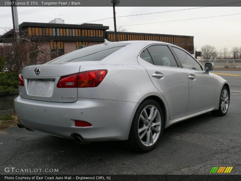 Tungsten Pearl / Black 2007 Lexus IS 350