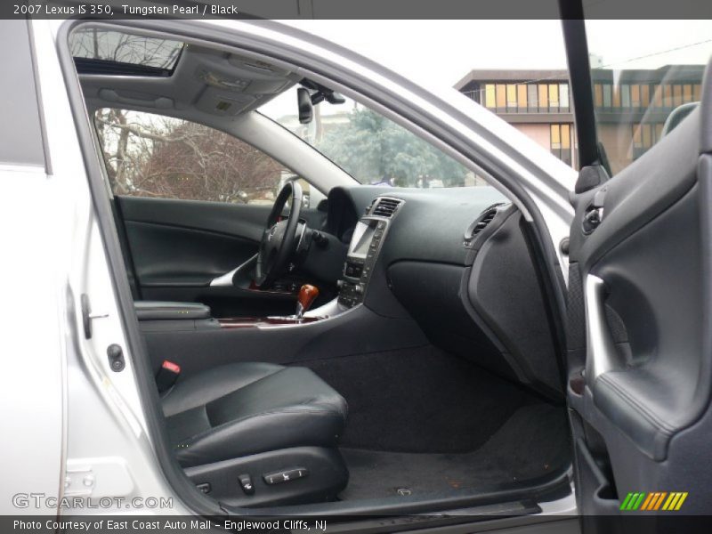 Tungsten Pearl / Black 2007 Lexus IS 350