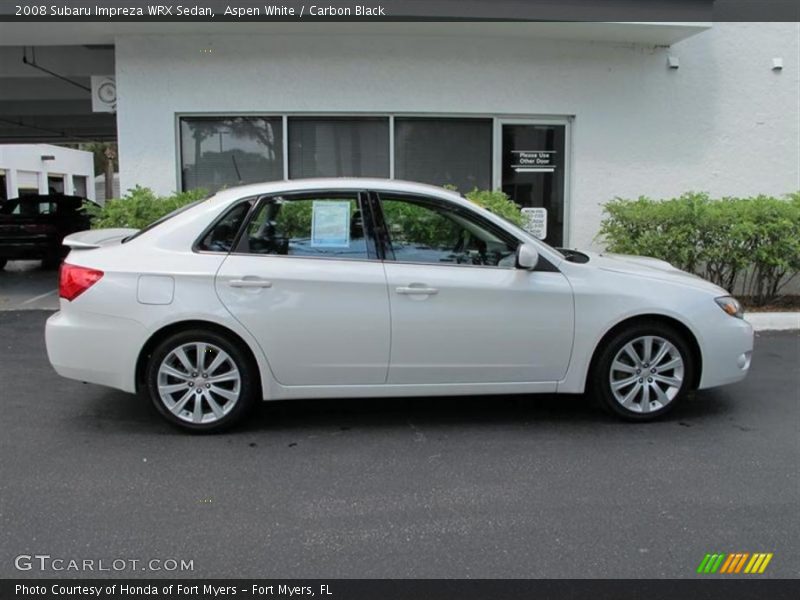  2008 Impreza WRX Sedan Aspen White