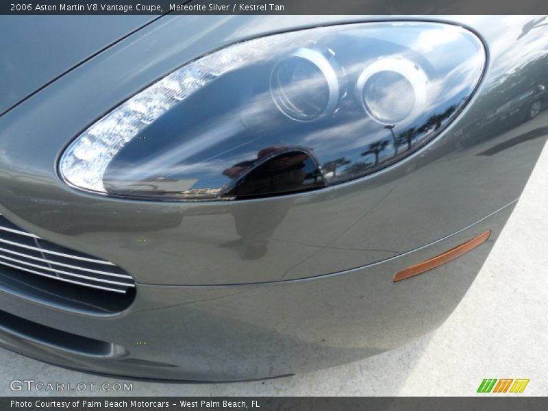 Meteorite Silver / Kestrel Tan 2006 Aston Martin V8 Vantage Coupe