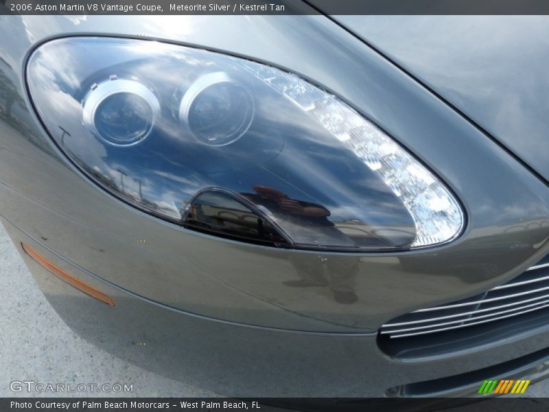 Meteorite Silver / Kestrel Tan 2006 Aston Martin V8 Vantage Coupe