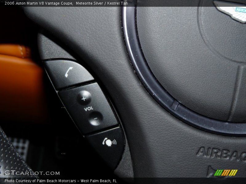 Controls of 2006 V8 Vantage Coupe
