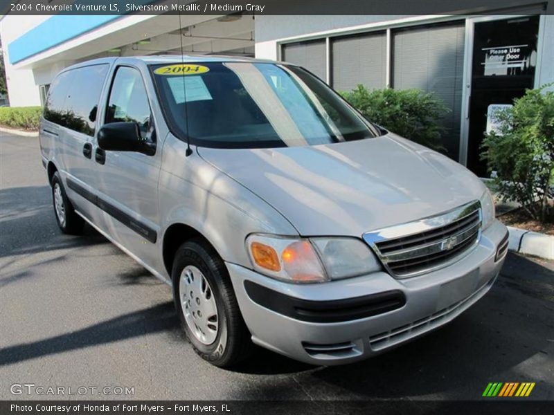 Silverstone Metallic / Medium Gray 2004 Chevrolet Venture LS