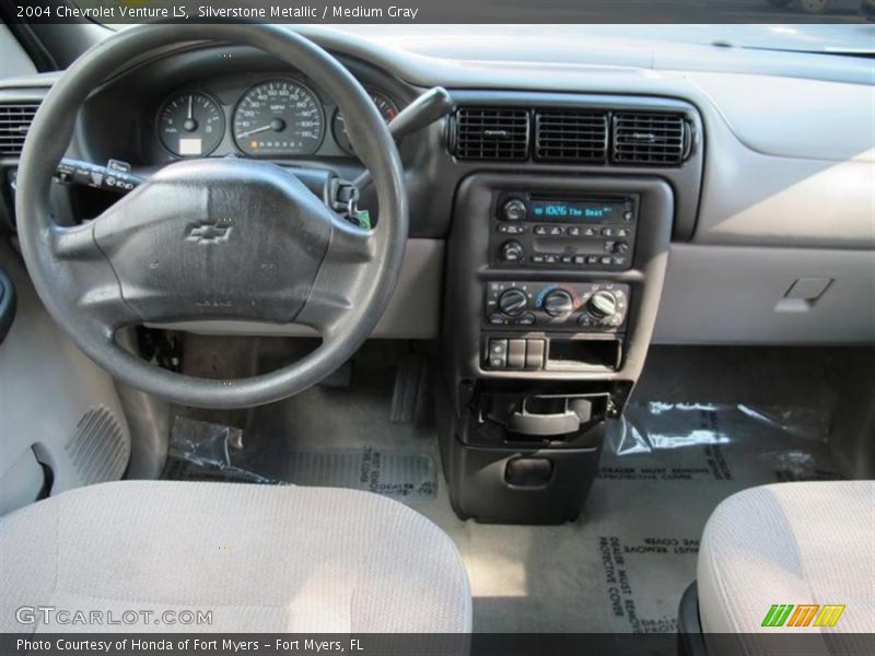 Silverstone Metallic / Medium Gray 2004 Chevrolet Venture LS