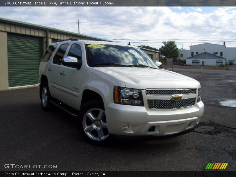 White Diamond Tricoat / Ebony 2008 Chevrolet Tahoe LT 4x4