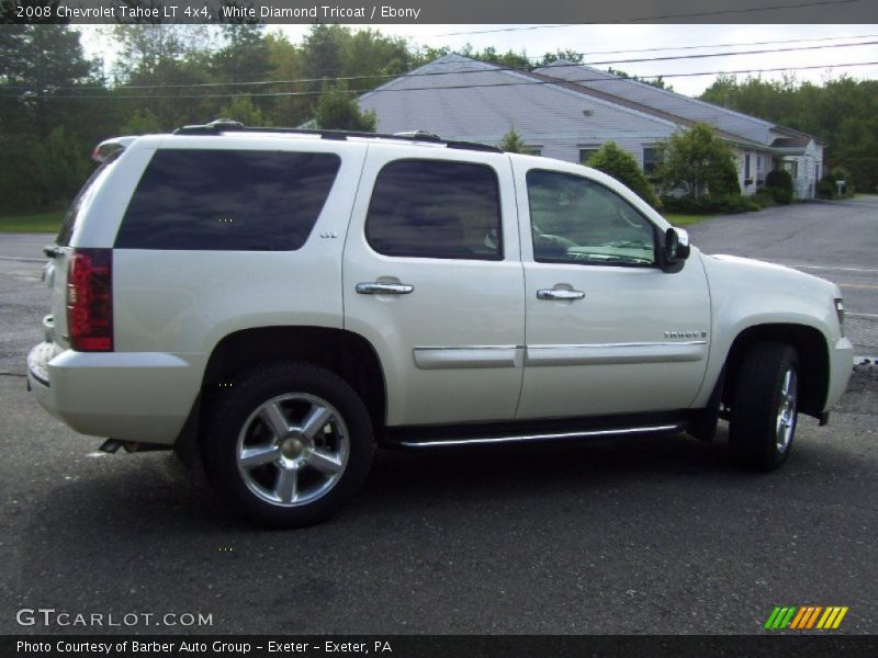 White Diamond Tricoat / Ebony 2008 Chevrolet Tahoe LT 4x4
