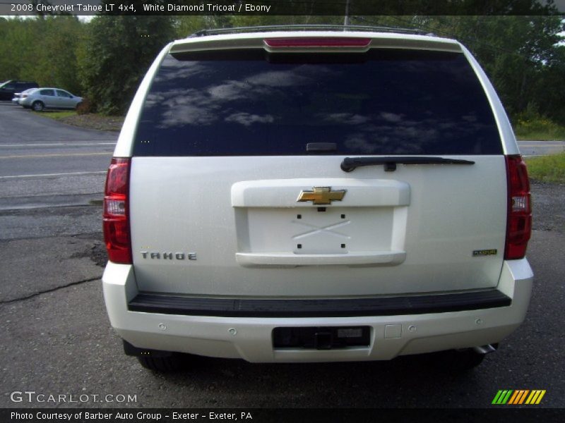 White Diamond Tricoat / Ebony 2008 Chevrolet Tahoe LT 4x4