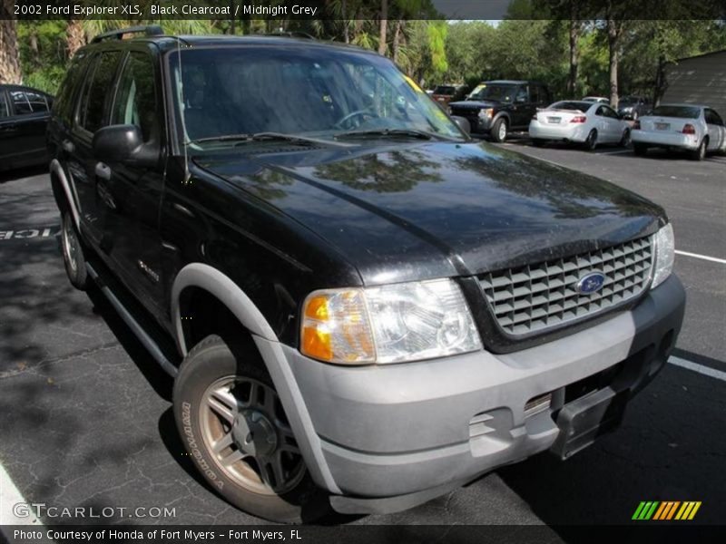 Black Clearcoat / Midnight Grey 2002 Ford Explorer XLS