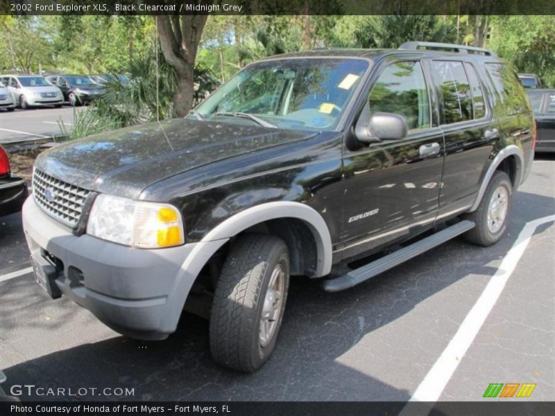 Black Clearcoat / Midnight Grey 2002 Ford Explorer XLS