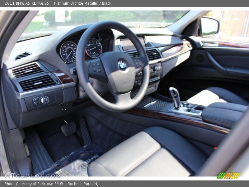 Platinum Bronze Metallic / Black 2011 BMW X5 xDrive 35i