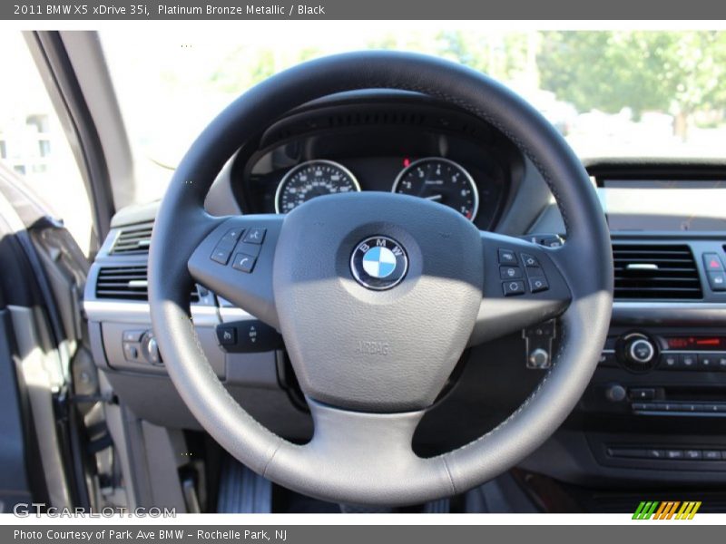 Platinum Bronze Metallic / Black 2011 BMW X5 xDrive 35i