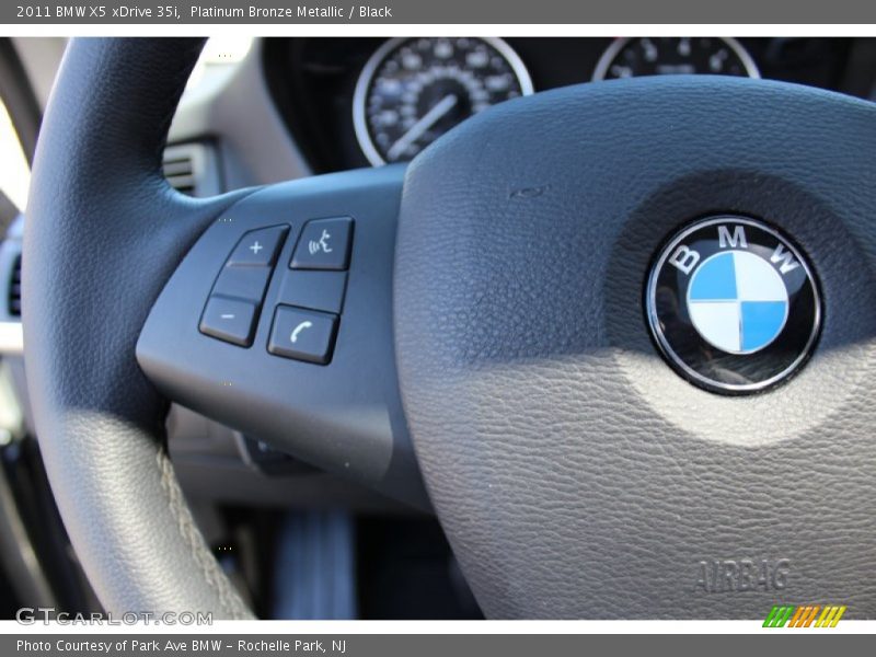Platinum Bronze Metallic / Black 2011 BMW X5 xDrive 35i