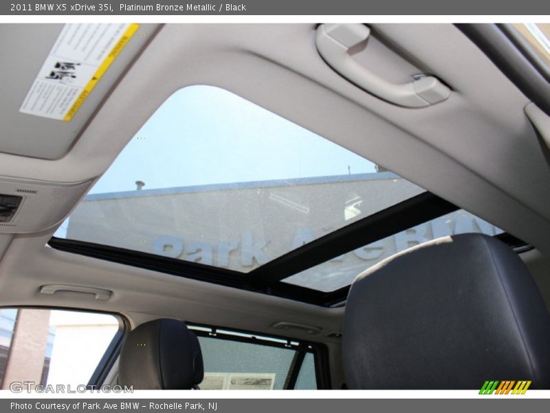 Platinum Bronze Metallic / Black 2011 BMW X5 xDrive 35i