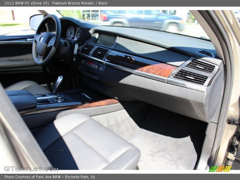 Platinum Bronze Metallic / Black 2011 BMW X5 xDrive 35i