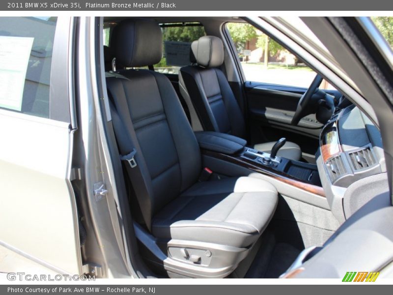 Platinum Bronze Metallic / Black 2011 BMW X5 xDrive 35i