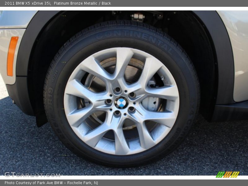 Platinum Bronze Metallic / Black 2011 BMW X5 xDrive 35i