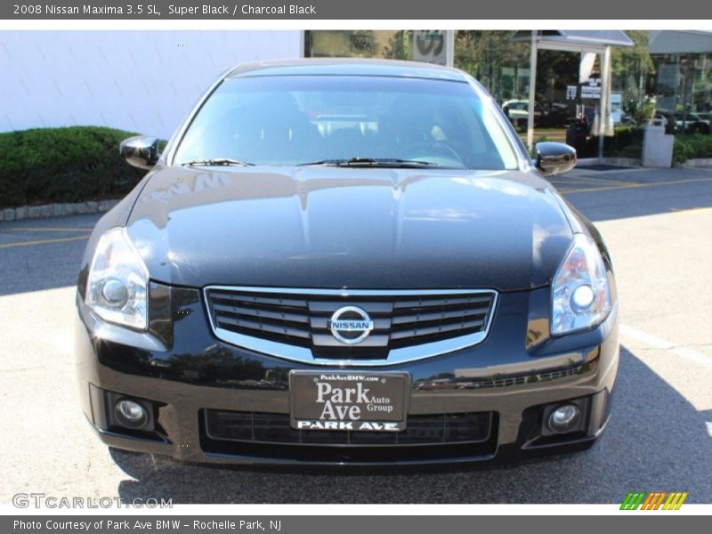 Super Black / Charcoal Black 2008 Nissan Maxima 3.5 SL
