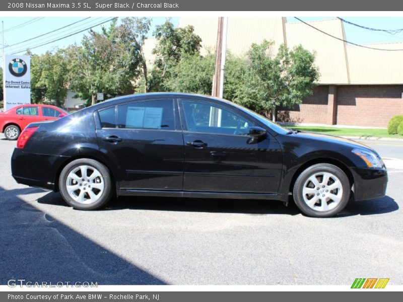 Super Black / Charcoal Black 2008 Nissan Maxima 3.5 SL
