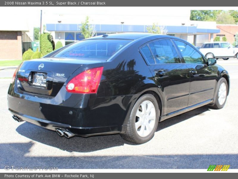 Super Black / Charcoal Black 2008 Nissan Maxima 3.5 SL