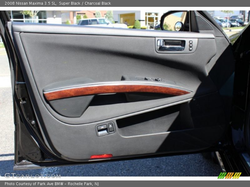 Super Black / Charcoal Black 2008 Nissan Maxima 3.5 SL