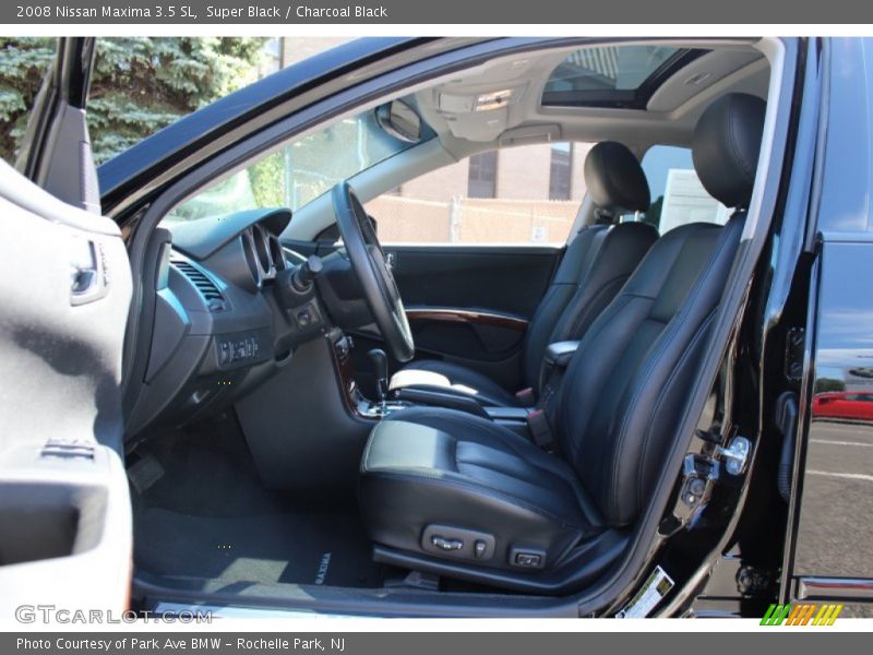 Super Black / Charcoal Black 2008 Nissan Maxima 3.5 SL