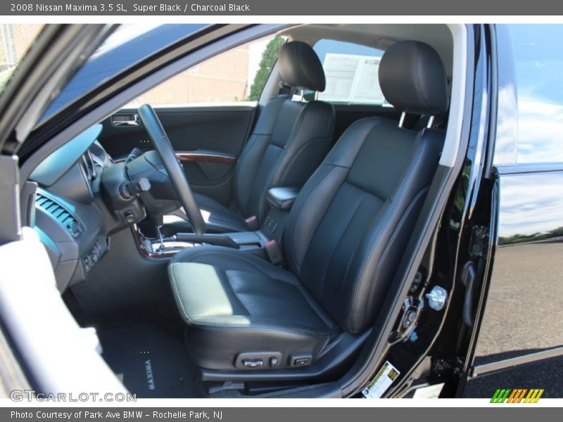 Super Black / Charcoal Black 2008 Nissan Maxima 3.5 SL