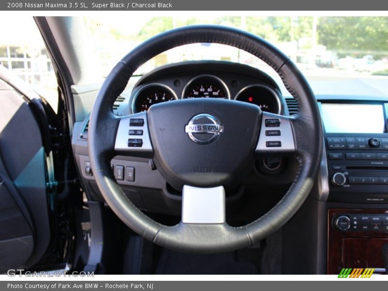 Super Black / Charcoal Black 2008 Nissan Maxima 3.5 SL