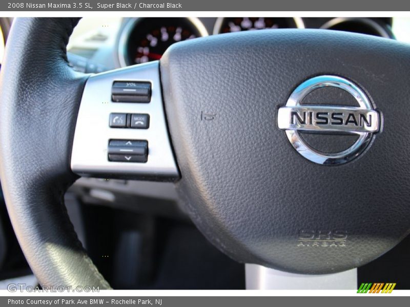 Super Black / Charcoal Black 2008 Nissan Maxima 3.5 SL