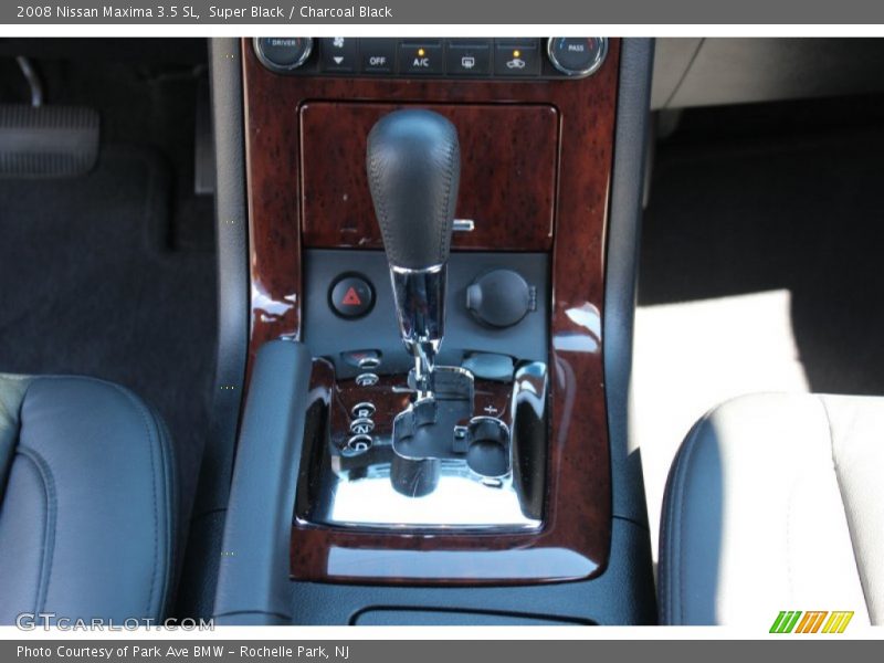 Super Black / Charcoal Black 2008 Nissan Maxima 3.5 SL