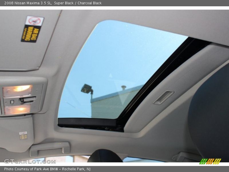 Super Black / Charcoal Black 2008 Nissan Maxima 3.5 SL