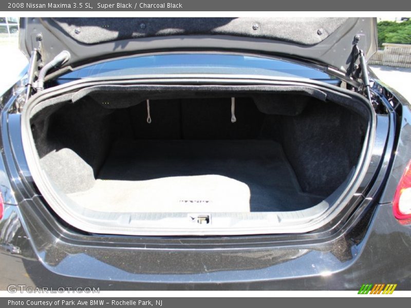 Super Black / Charcoal Black 2008 Nissan Maxima 3.5 SL