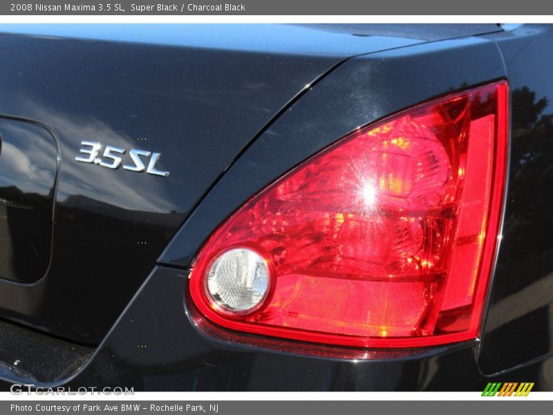 Super Black / Charcoal Black 2008 Nissan Maxima 3.5 SL