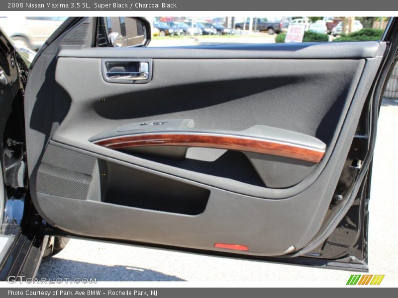 Super Black / Charcoal Black 2008 Nissan Maxima 3.5 SL