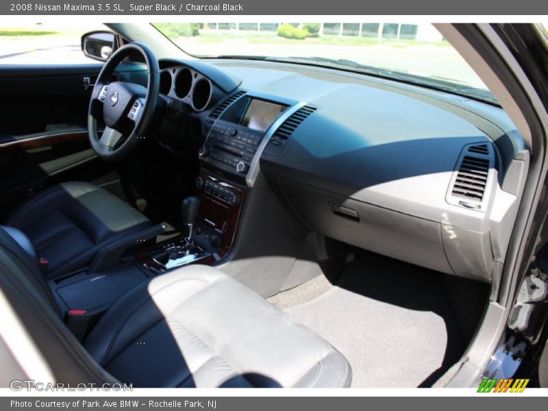 Super Black / Charcoal Black 2008 Nissan Maxima 3.5 SL