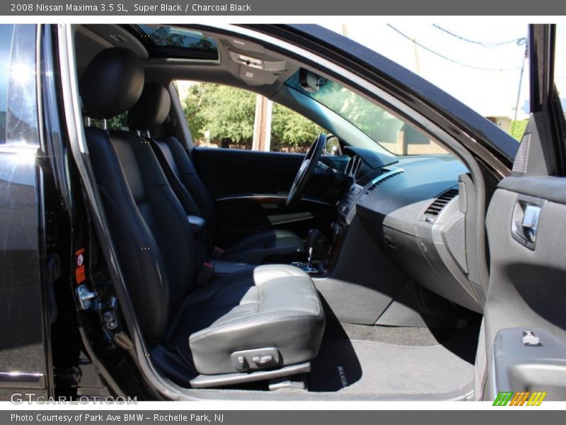 Super Black / Charcoal Black 2008 Nissan Maxima 3.5 SL