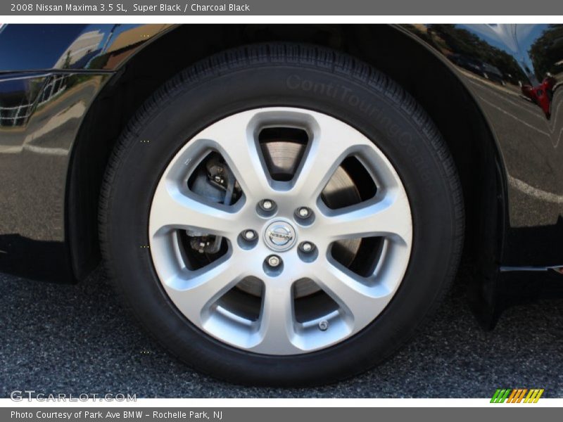 Super Black / Charcoal Black 2008 Nissan Maxima 3.5 SL