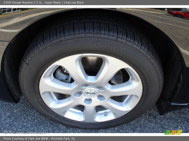 Super Black / Charcoal Black 2008 Nissan Maxima 3.5 SL