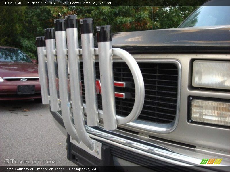 Pewter Metallic / Neutral 1999 GMC Suburban K1500 SLT 4x4