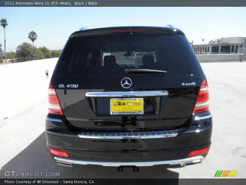 Black / Black 2012 Mercedes-Benz GL 450 4Matic