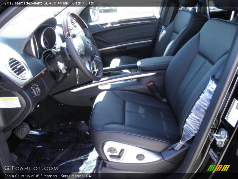 Black / Black 2012 Mercedes-Benz GL 450 4Matic