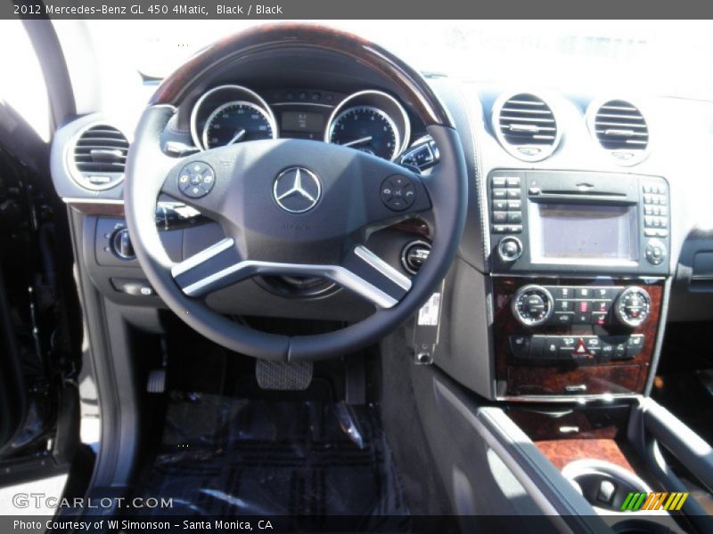 Black / Black 2012 Mercedes-Benz GL 450 4Matic