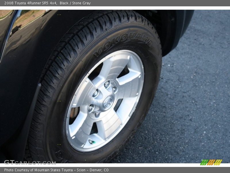 Black / Stone Gray 2008 Toyota 4Runner SR5 4x4