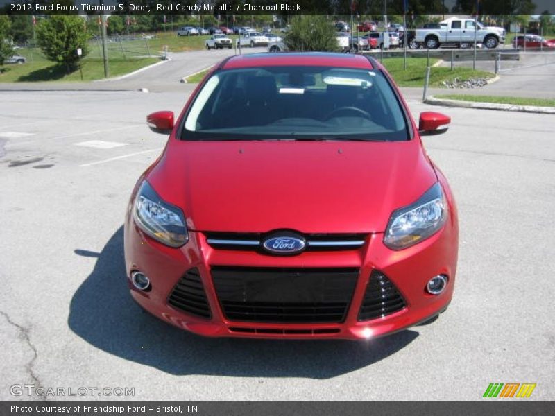  2012 Focus Titanium 5-Door Red Candy Metallic