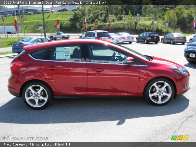  2012 Focus Titanium 5-Door Red Candy Metallic