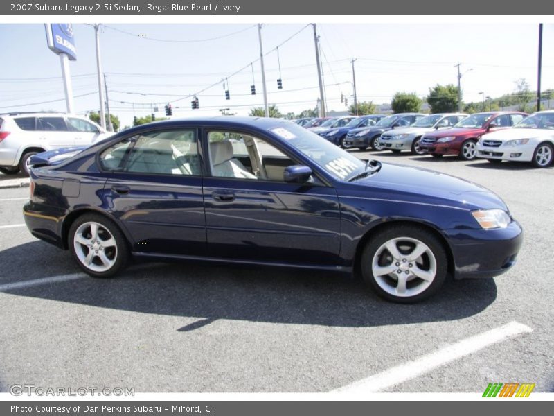 Regal Blue Pearl / Ivory 2007 Subaru Legacy 2.5i Sedan